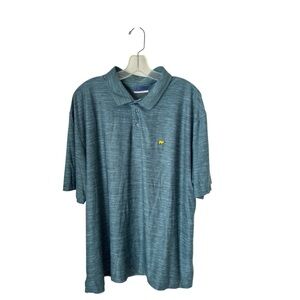 Jack Nicklaus Men Golf Green Polo Stay Dri Shirt XXL